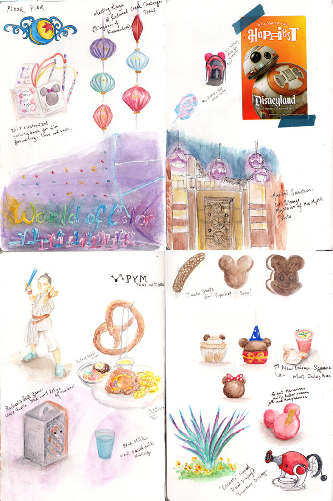 Disneyland travel journal